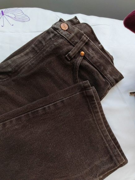 Wrangler Men's Cowboy Cut Slim Fit Jeans Dark Chocolate Size 30x34 100% Cotton - Picture 15 of 15